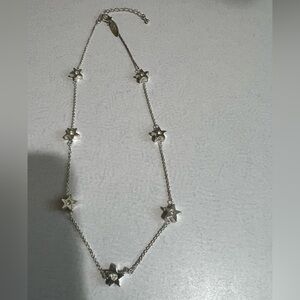 New York & Co Silver Star Necklace